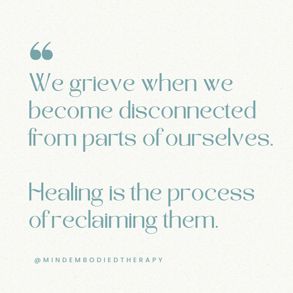 Mind Embodied Therapy Grief Therapy